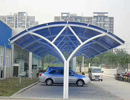 工廠汽車停車棚